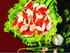 Sushis de surimi, pomme verte et saumon fum�