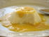 Blanc-manger coco-vanille et coulis de mandarine