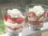 Verrines de fraises balsamiques au Banyuls