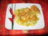 Po�l�e de Saint-Jacques et gambas