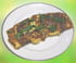 Omelette au ch�vre et � la menthe fra�che