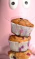Muffins tout rose