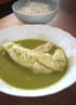 Filets de truite � la cr�me de matcha