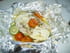 Papillote d escalopes de poulet aux chavignol