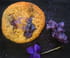 Cookies aux p�pites de chocolat et aux violettes