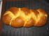 Brioche tress�e aux p�pites de chocolat.