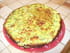 Clafoutis ch�vre et courgettes