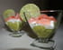 Verrines d avocat et saumon fum�