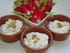 Coupe de radis et mascarpone aux noix