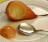 Poires glac�es aux �pices