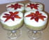 Verrine rhubarbe-fraise � la mascarpone