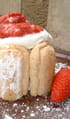 Charlotte aux fraises fa�on tiramisu