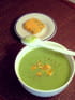 Velout� de brocolis au Stilton