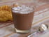 Mousse au chocolat parsem�e de noix de coco