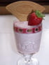 Mousse � la fraise � la meringue suisse