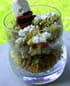 Salade de p�tes � la feta et au pesto