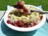 Crumble de muesli aux prunes