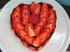 Coeur choco-fraises