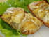 Tartine aux pommes et au ch�vre