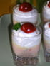 Verrines de rillettes de saumon