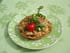 Tartelette aux l�gumes en crumble de pignons de pin