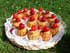 Mini cakes aux cerises et pistaches