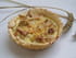 Tartelette au thon, brousse et moutarde