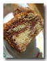 Cake marbr� choco-vanille et noix