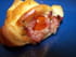 Feuillet�s aux lardons, gorgonzola et tomates