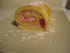 Roul� � la mousse de framboises