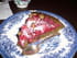 Tarte framboises-pistache