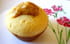 Muffins vanill�s au coeur de confiture de lait