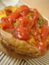Quiche aux brocolis et au saumon fum�