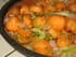 Salade de melon et crevettes flamb�es au Pastis