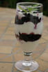 Dessert aux myrtilles