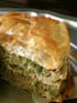 Pastilla � l agneau, aux herbes et aux aubergines