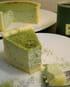 Cheesecake au th� matcha