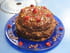 G�teau g�noise chocolat-framboise