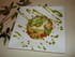 Frisouillette d �t� de Bouchot et f�ves au pistou, sur tarte fine de tomates