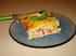 Gratin aux poireaux et aux crevettes