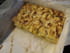 Clafoutis pommes, abricots secs, pistaches