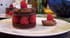 Petits g�teaux choco-mousse-framboises