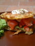 Hamburger tr�s chic