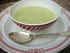 Velout� de courgettes au ch�vre frais