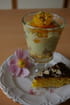 Cr�me � la pistache, aux abricots et aux amandes