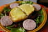Salade Ch ti (tartines au maroilles et andouille)