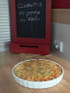 Clafoutis mi-pomme mi-raisin