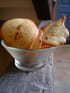 Tuiles au chocolat blanc