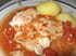 Rago�t de poisson � la tomate