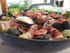 Salade aux figues et jambon de pays